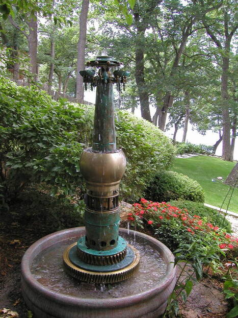 Outdoor installation at Surdyk's